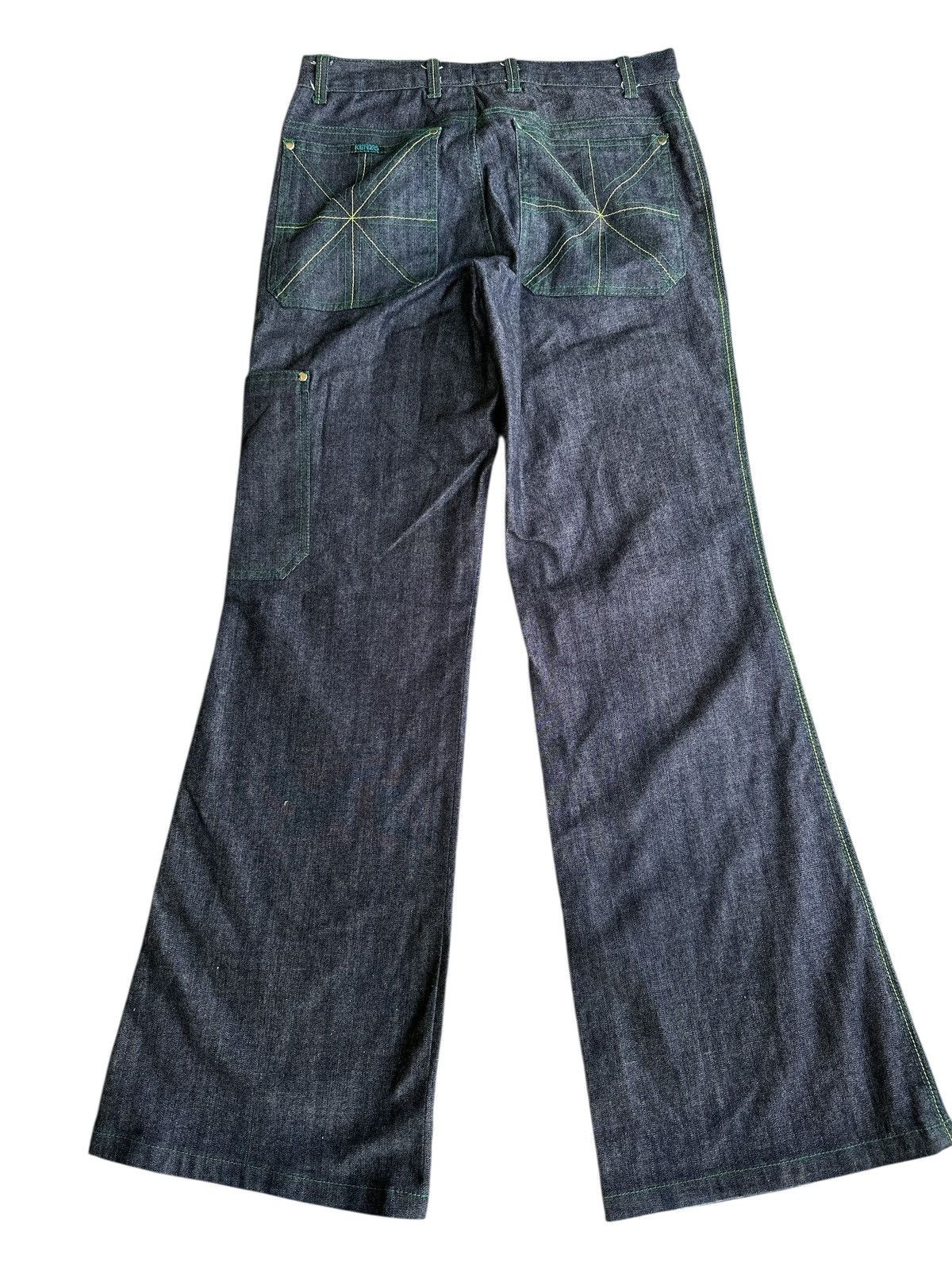 Japanese Brand Flare Bootcut Kenzo Embroid 🎌💥 Size US 30 / EU 46 - 2 Thumbnail