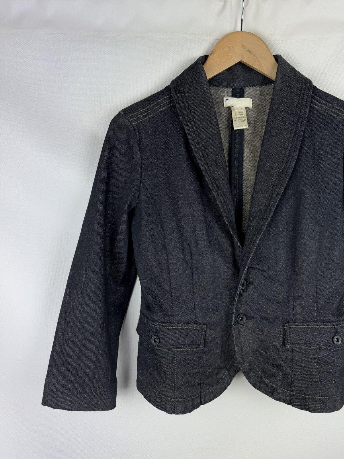 Diesel × Vintage Diesel Ladies Denim Blazer Jacket Size M Size M / US 6-8 / IT 42-44 - 2 Thumbnail