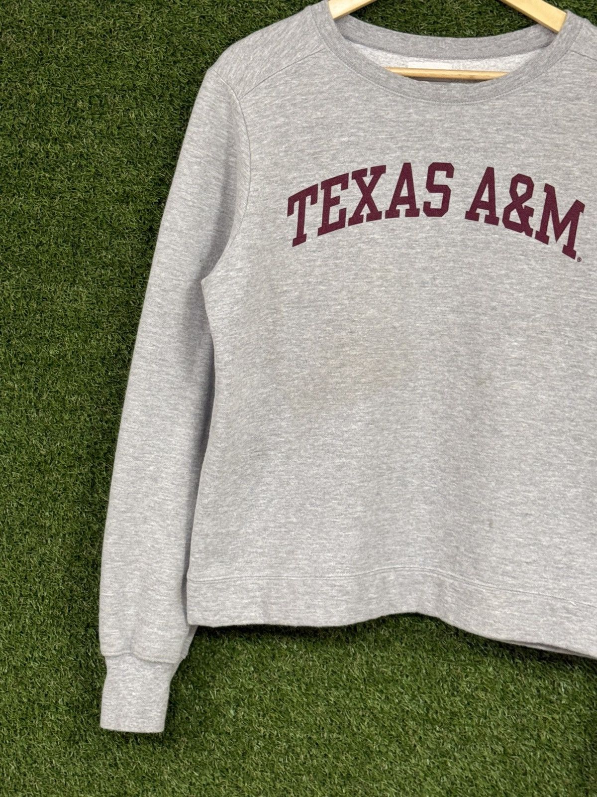 Vintage Texas A&M Aggie College University Grey Sweatshirt Large Size US L / EU 52-54 / 3 - 2 Thumbnail