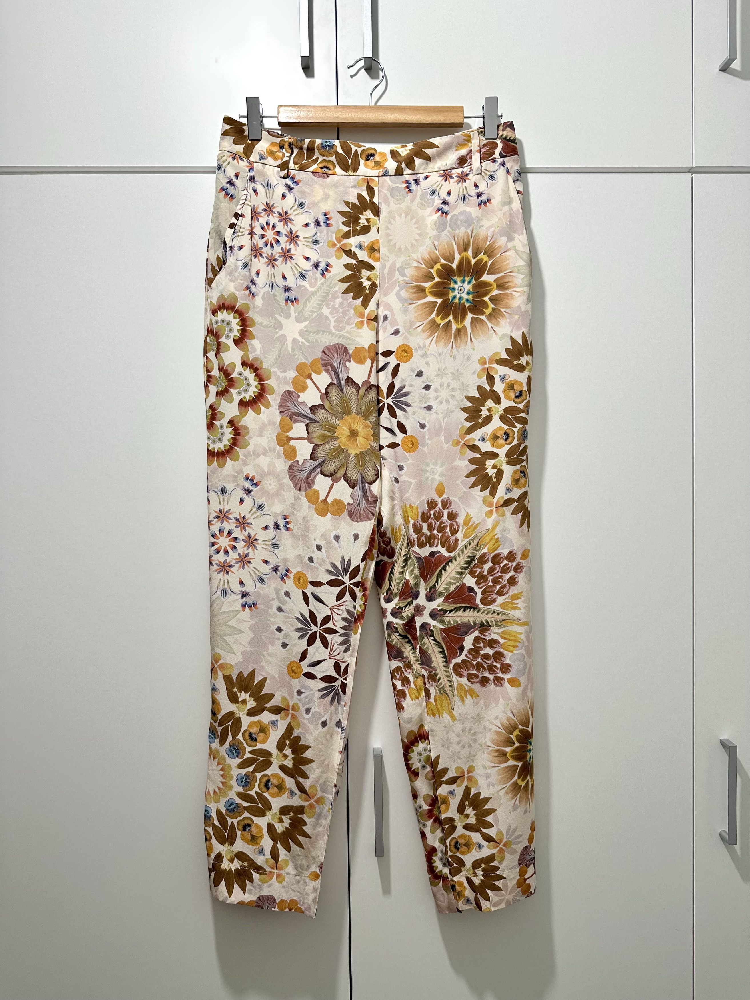 Other Momoni Pure Silk Summer Pants It 46 US 8 XL Size 30" / US 8 / IT 44 - 1 Thumbnail