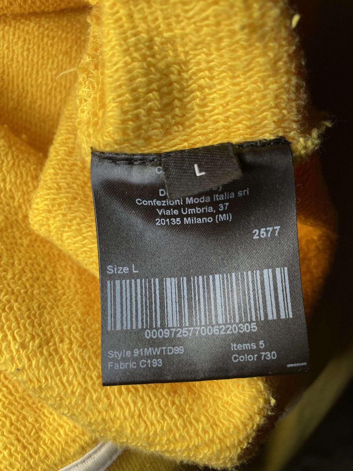 Calvin Klein 205W39NYC Calvin Klein 205w39NYC Berkeley Sweatshirt Size US L / EU 52-54 / 3 - 11 Thumbnail