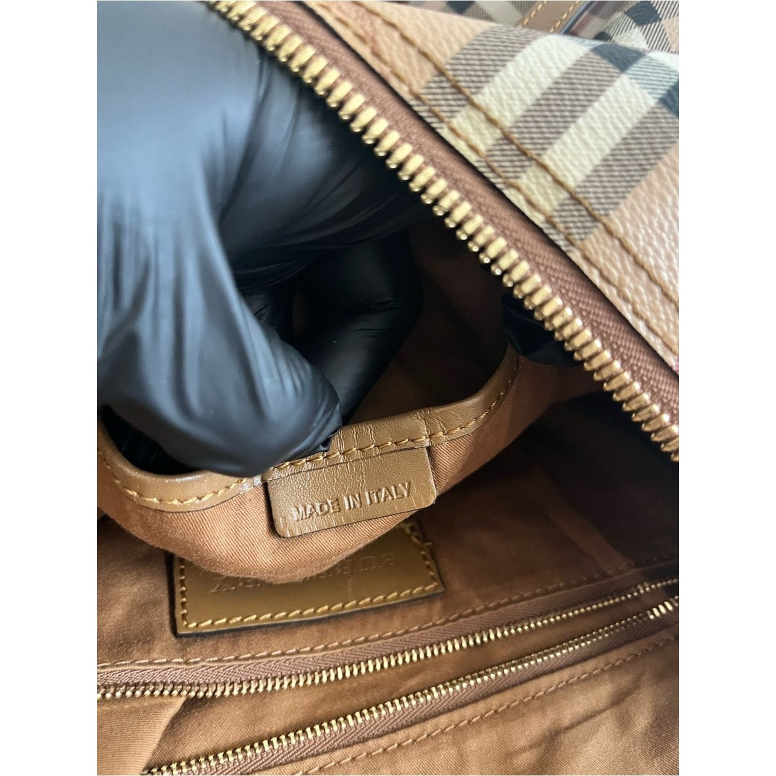 Burberry Burberry Haymarket Canterbury tote bag Size ONE SIZE - 6 Thumbnail