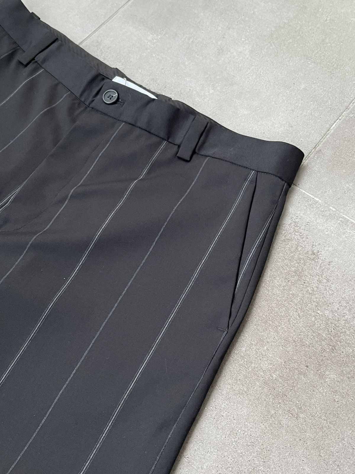 Han Kjobenhavn !DS! AW22 Han Kjobenhavn Pleated Suit Black Track Trousers Size US 32 / EU 48 - 17 Thumbnail