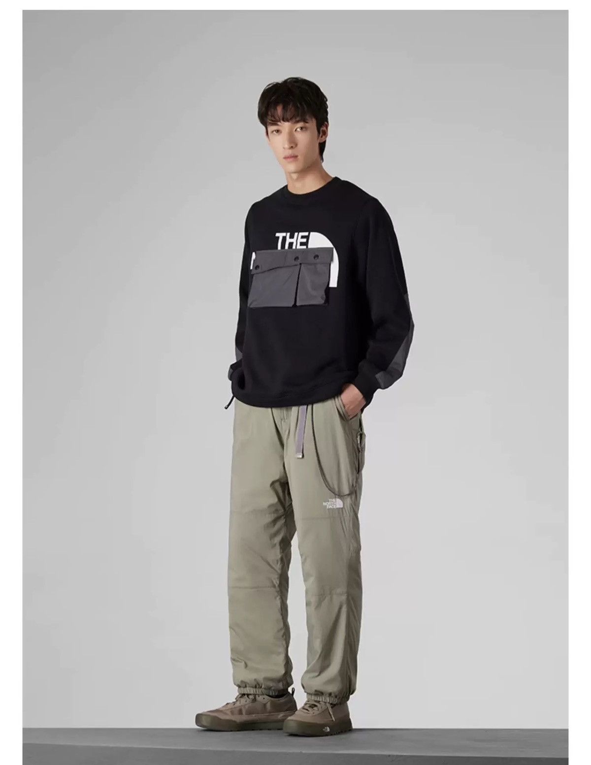 Kazuki Kuraishi × The North Face Urban Exploration KK POCKET Fleece knit pullover CREW Size US M / EU 48-50 / 2 - 12 Thumbnail