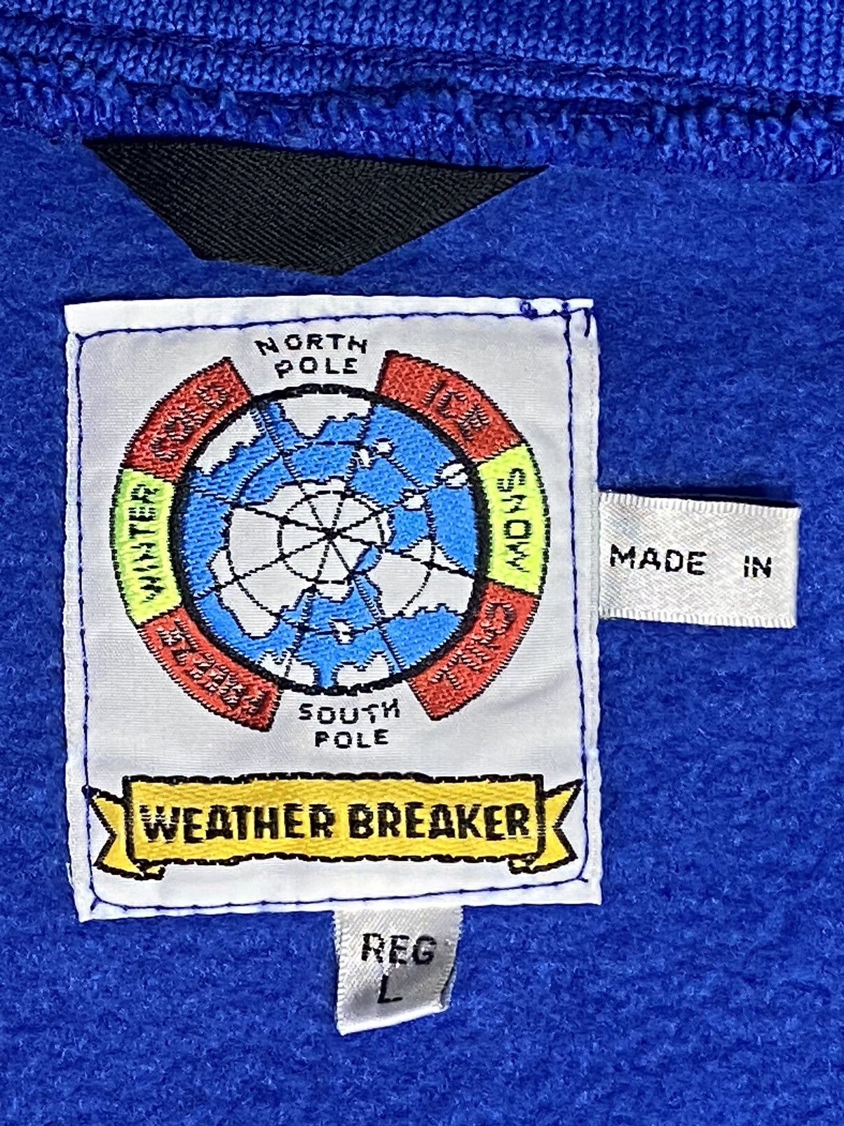 Vintage Vintage Weather Breaker Equestrix Fleece Jacket (sz L) Size US L / EU 52-54 / 3 - 8 Thumbnail