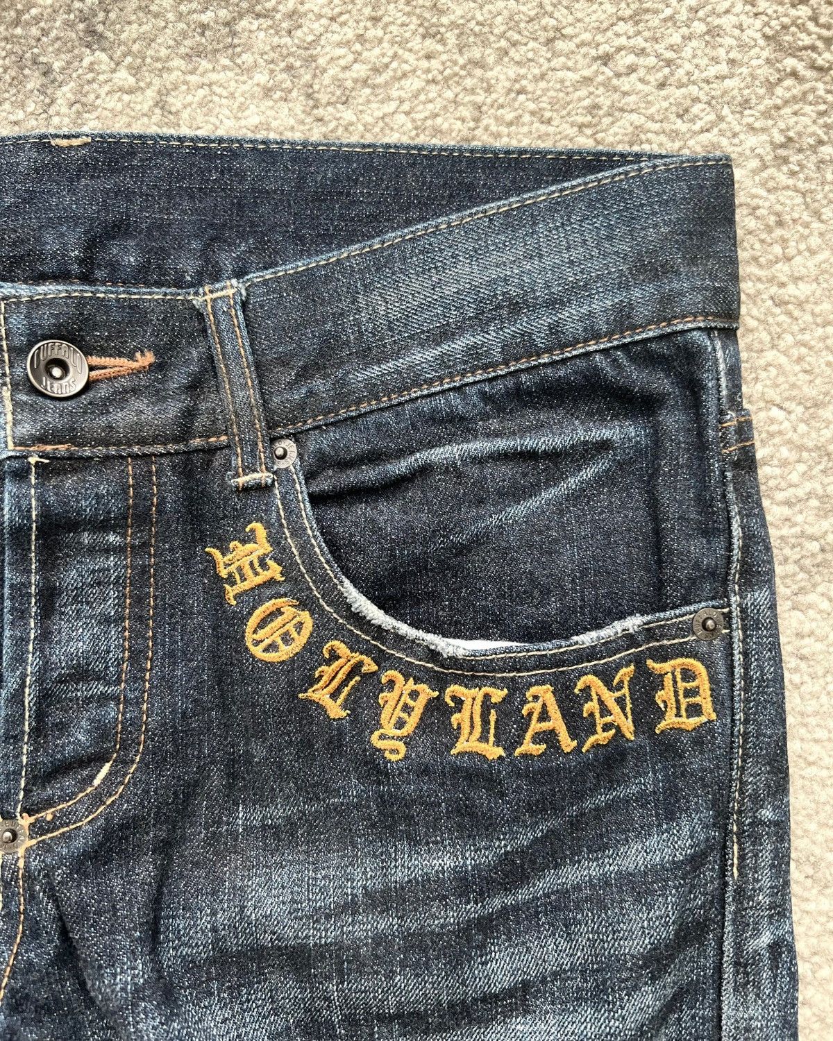 BUFFALO BOBS Buffalo Bobs "Holyland Gospel" Denim Size US 30 / EU 46 - 5 Thumbnail