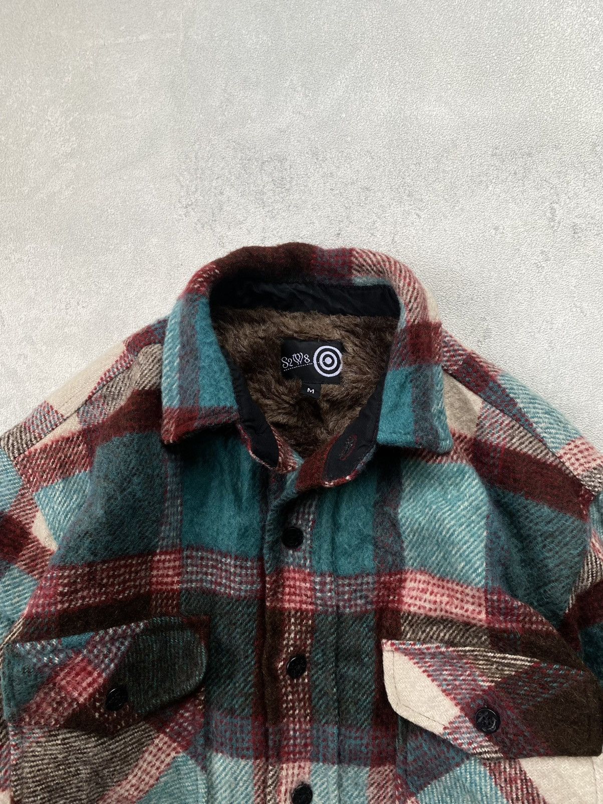 Needles South2 west8 S2W8 wol boa jacket Size US M / EU 48-50 / 2 - 4 Thumbnail