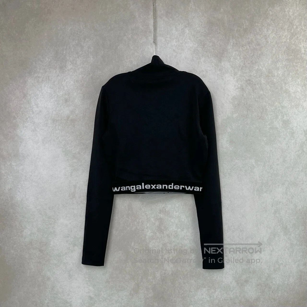Alexander Wang Alexander Wang High-waisted letter logo sweatshirt| Size S / US 4 / IT 40 - 3 Thumbnail