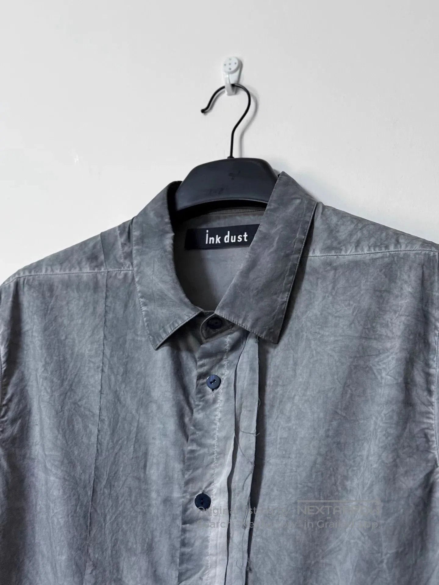 Japanese Brand Ink Dust Short Sleeve Shirt. Size US L / EU 52-54 / 3 - 4 Thumbnail