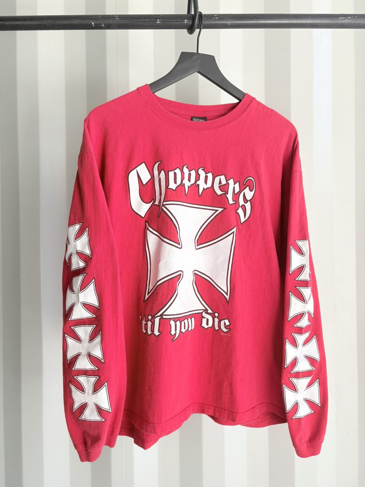 Thrashed Choppers Faded Distressed ERD Grunge WCC