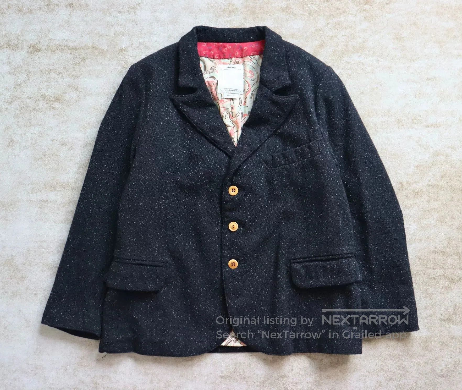 Visvim Visvim Granger Blazer in Melange Wool. Size US S / EU 44-46 / 1 - 1 Thumbnail