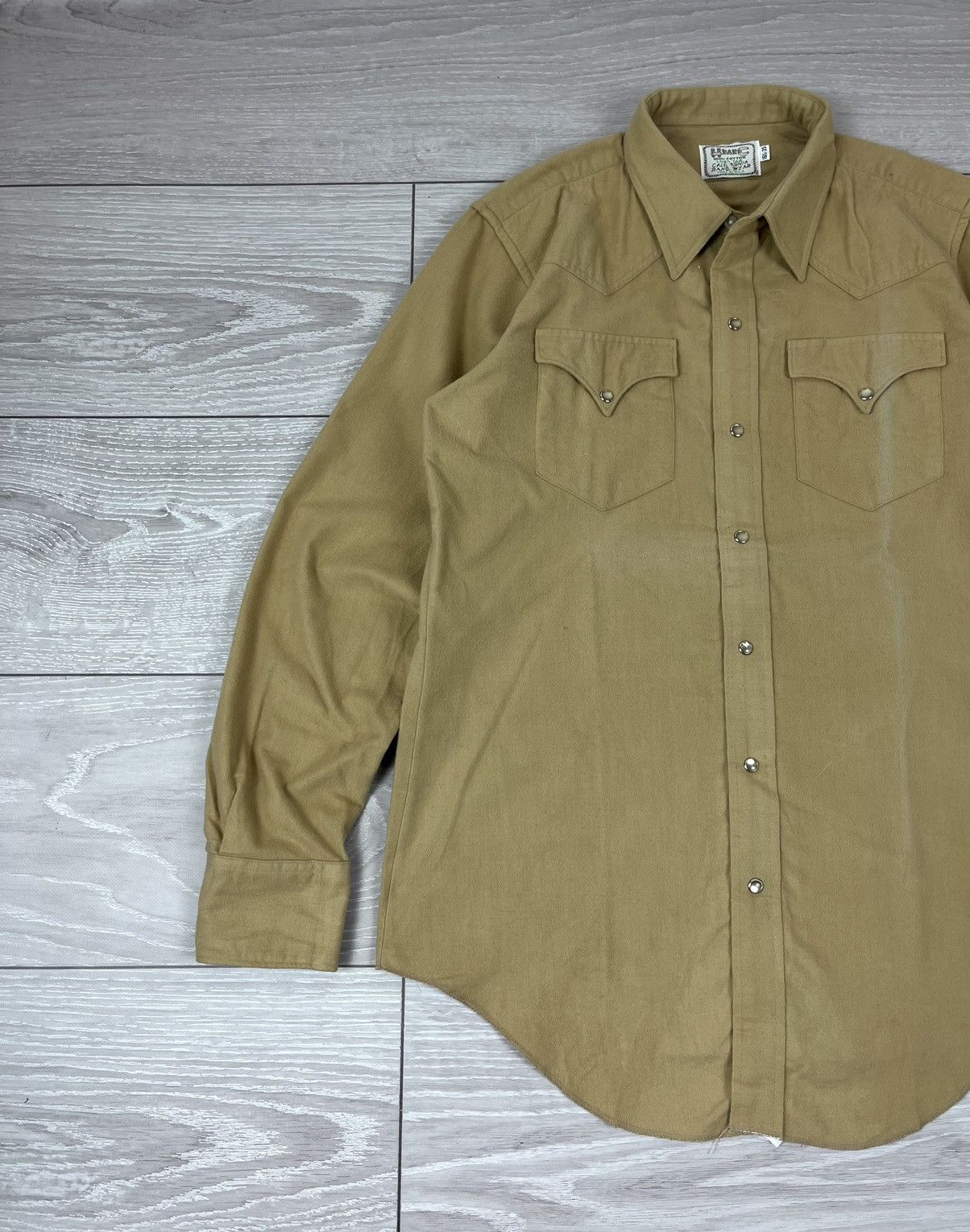 Vintage H Bar C Vintage 70s American Rancho Button Shirt Size US L / EU 52-54 / 3 - 3 Thumbnail