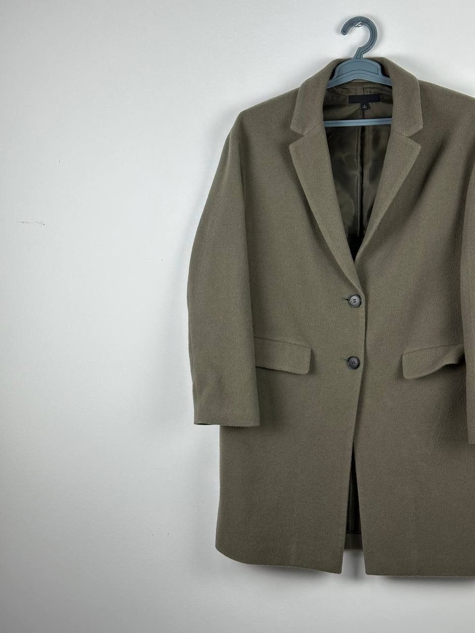 Uniqlo Uniqlo Olive Casual Wool Mans Coat Oversized Size US S / EU 44-46 / 1 - 2 Thumbnail