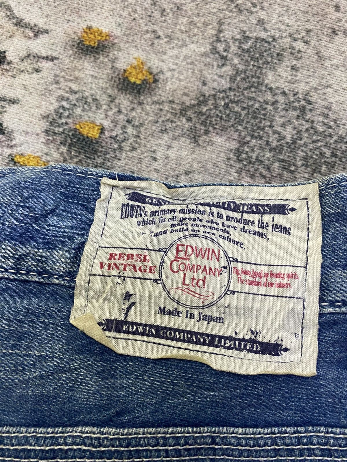 Edwin × Vintage Vintage Edwin Company Carpenter Jeans Size US 33 - 17 Thumbnail