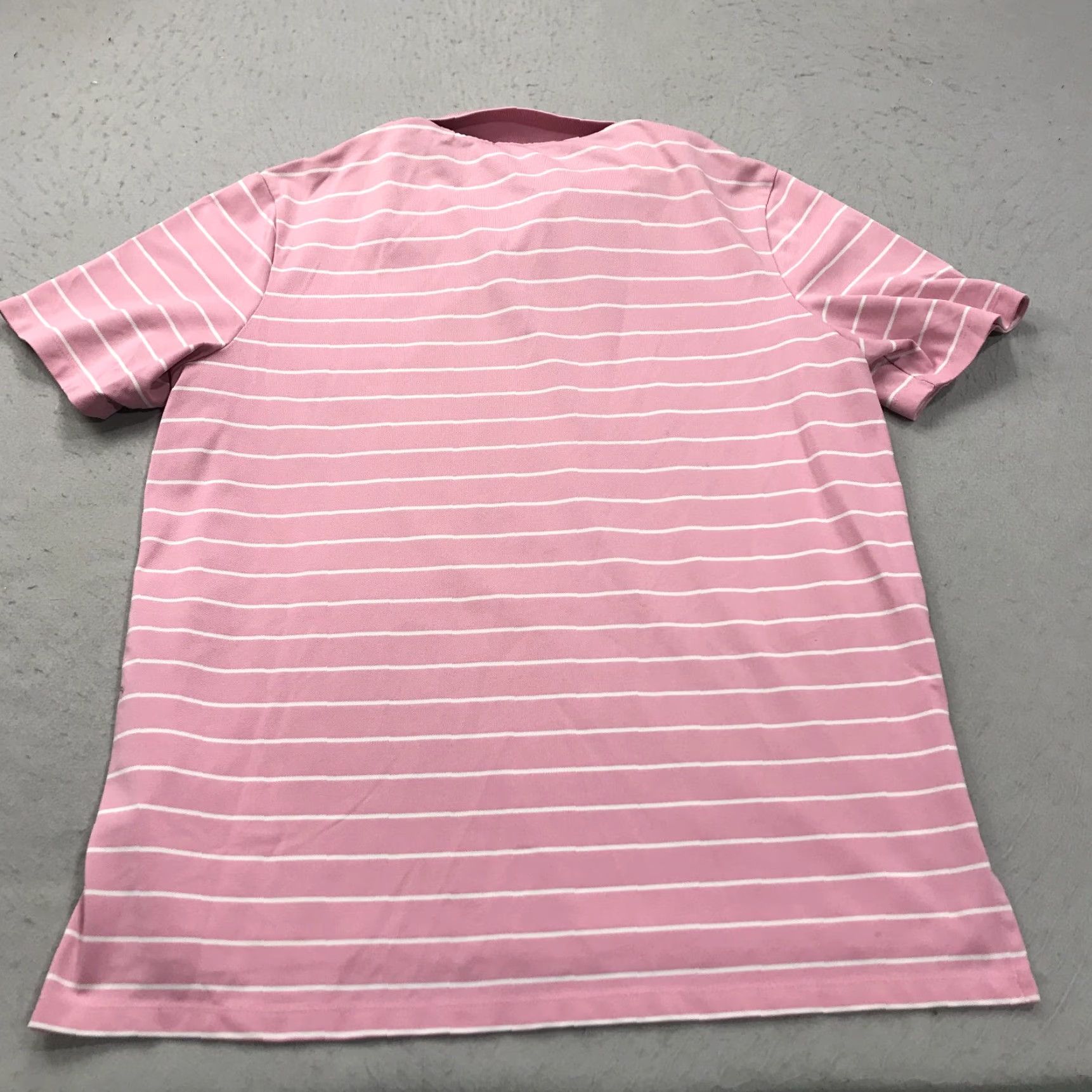 RLX Ralph Lauren RLX Ralph Lauren Polo Shirt Mens Large Pink Striped Golf Stretch Polo Shirt - RLX Polo Golf Sports Activewear Casual Mens Large Pink Size US L / EU 52-54 / 3 - 5 Thumbnail