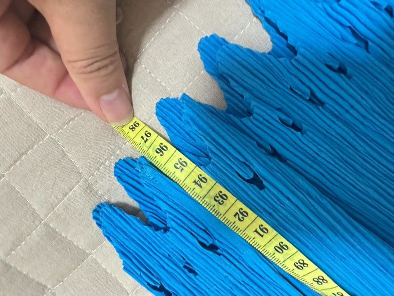 Issey Miyake Issey Miyake size:3 Toothpick pleated sky blue straight-le Size 23" - 4 Thumbnail