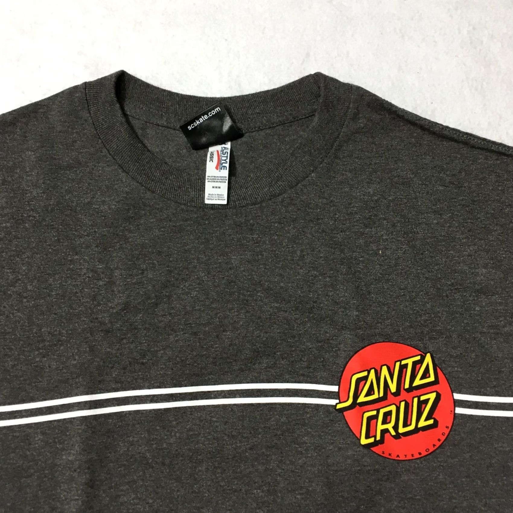 Vintage Santa Cruz Shirt Mens Medium Dot red Short Sleeve Graphic Tee Size US M / EU 48-50 / 2 - 2 Thumbnail