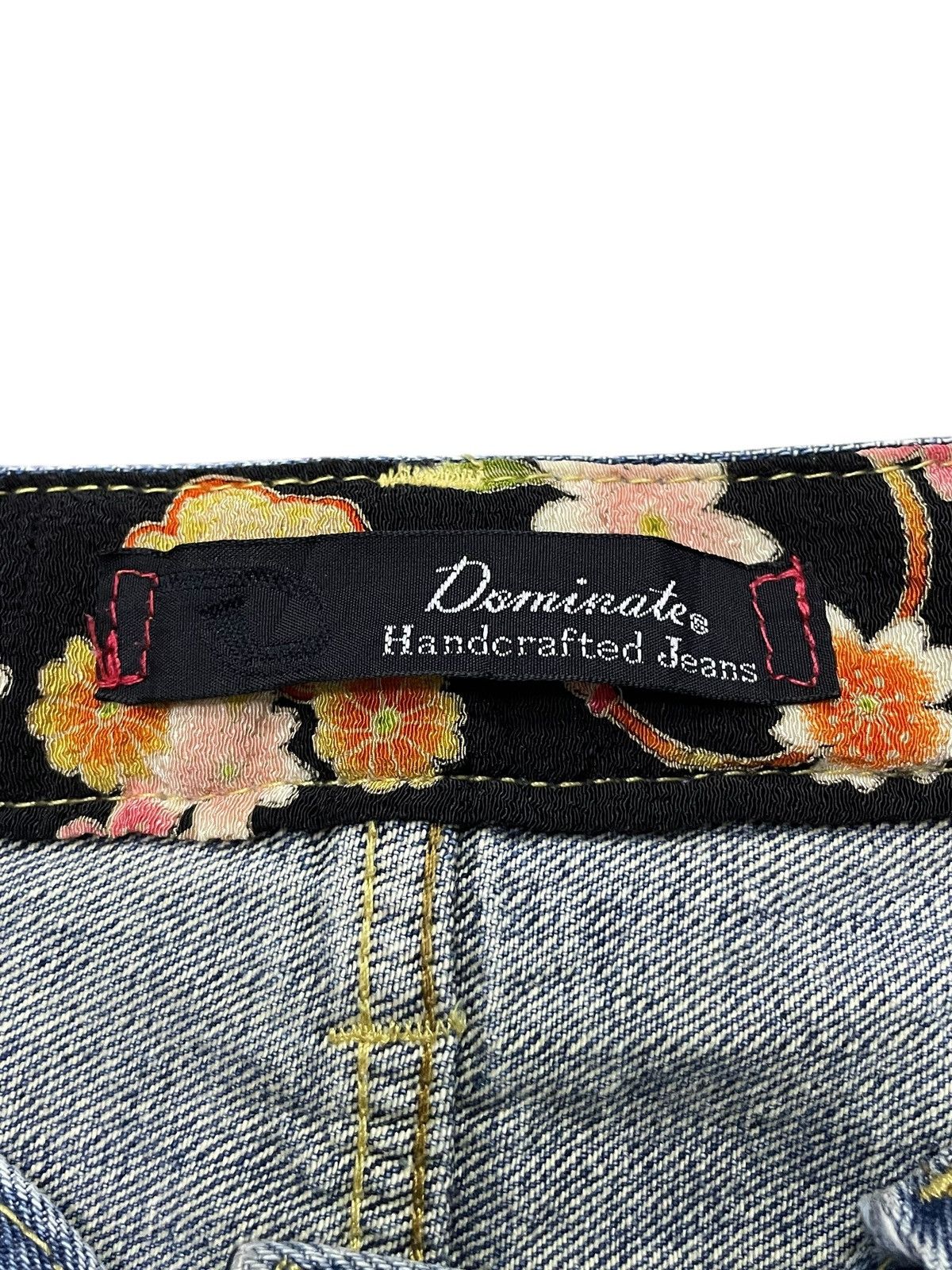 Japanese Brand Dominate Japan Handcrafted Floral Loose Jeans Size US 32 / EU 48 - 19 Thumbnail