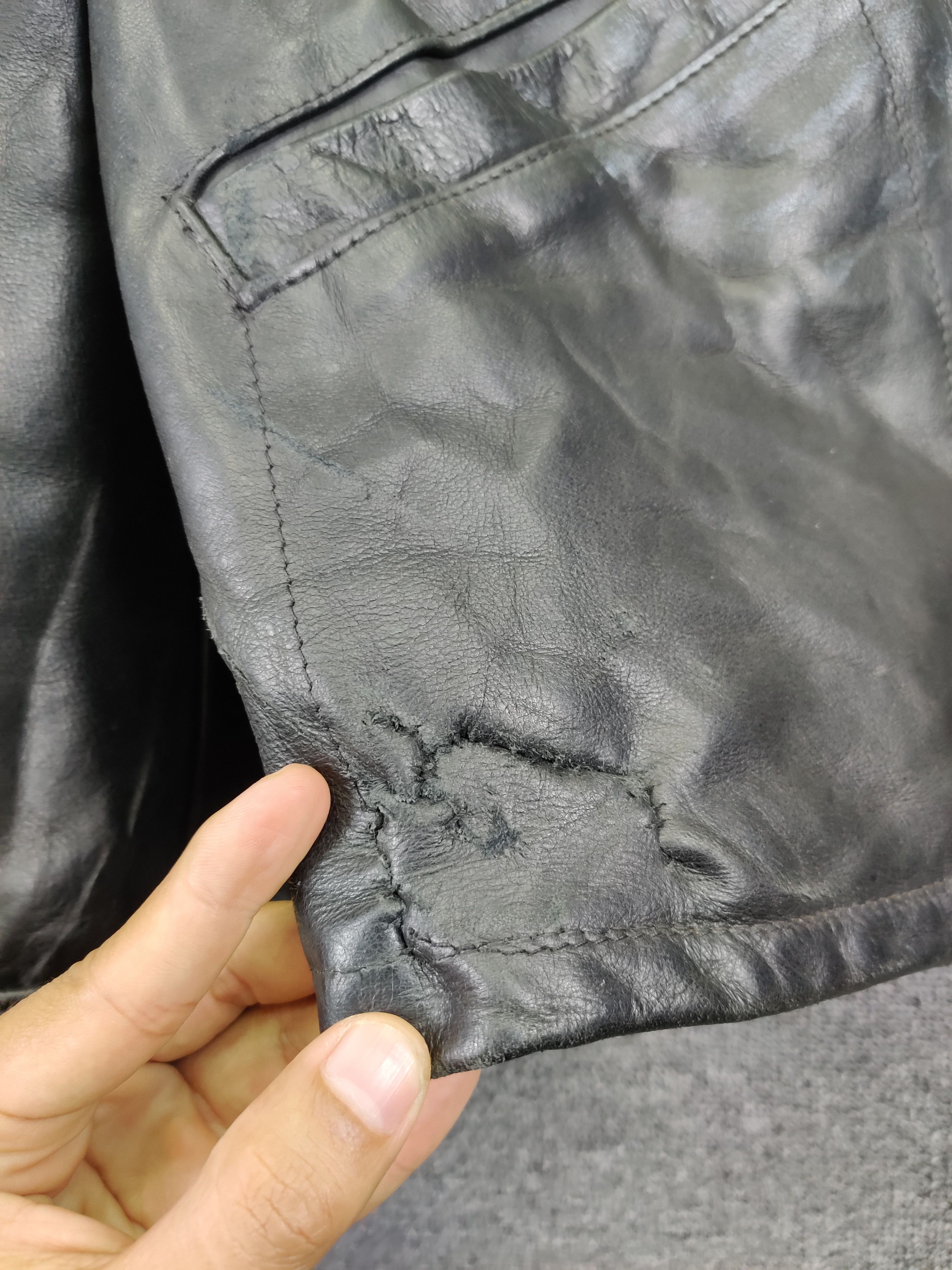 Schott Vintage 90s Schott NYC Leather Jacket Size US M / EU 48-50 / 2 - 10 Thumbnail