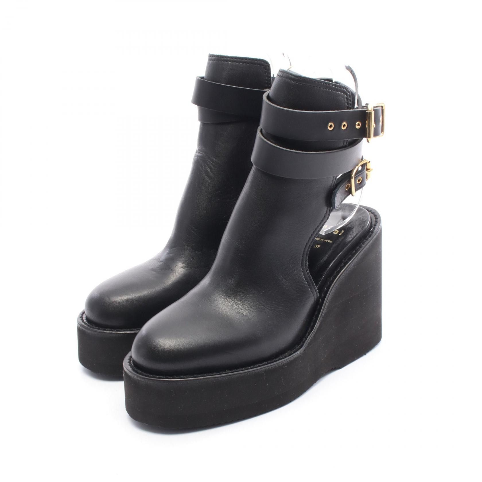 Sacai Sacai Sacai Leather Clogs Leather Shoes DUTY FREE for USA Size ONE SIZE - 1 Thumbnail