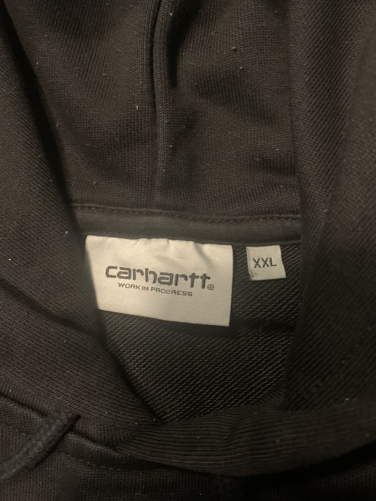 Carhartt × Carhartt Wip Carhartt WIP Black Script Embroidery Hoodie Size US L / EU 52-54 / 3 - 3 Thumbnail