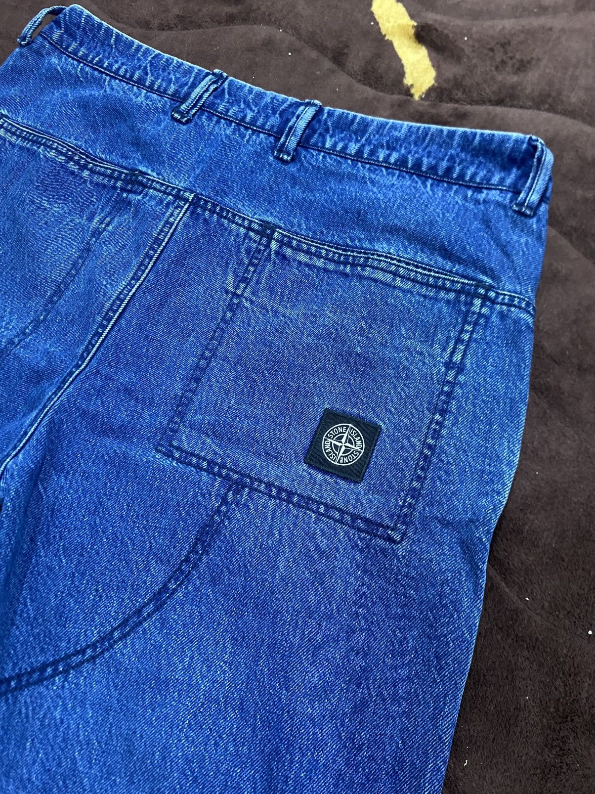 Stone Island Stone Island Patch Jeans Pants Size US 33 - 5 Thumbnail