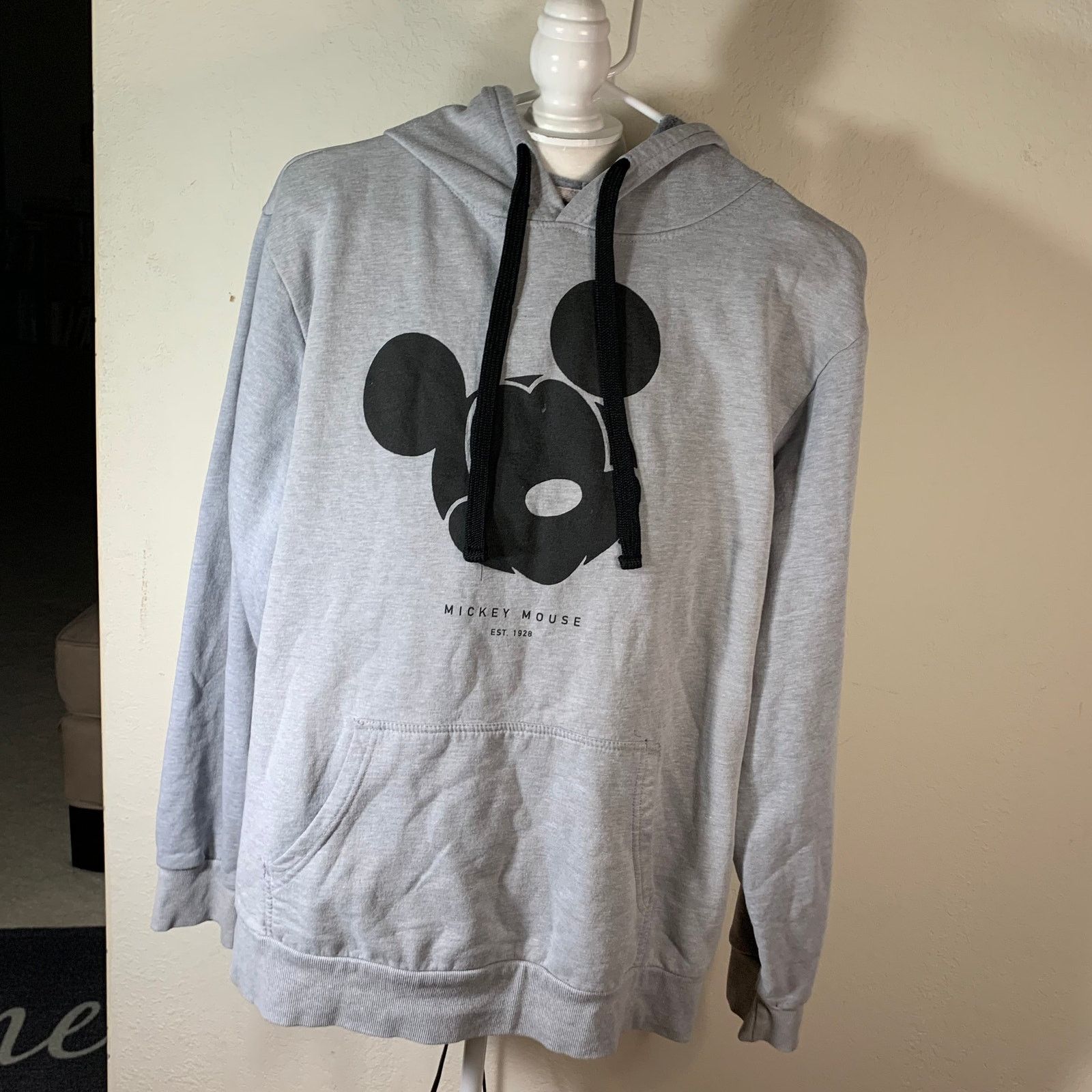 Disney Disney Mickey Mouse Pullover Women’s Gray Hoodie Size L Size L / US 10 / IT 46 - 8 Thumbnail