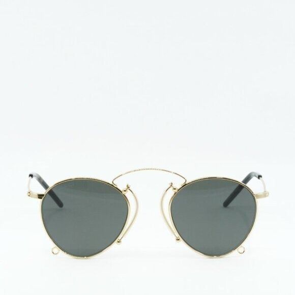 Gucci Gucci GG1034S 002 Sunglasses Gold Geometric Frame, Grey Lens Size ONE SIZE - 6 Thumbnail