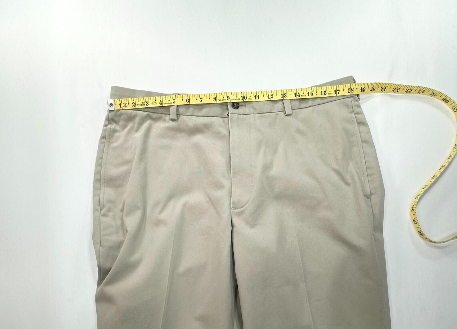 Brooks Brothers Brooks Bros Advantage Clark Cotton Chinos Brown Mens 37/30 Size US 37 - 3 Thumbnail