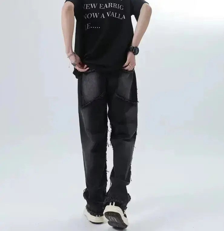 Japanese Brand Straight tube loose fitting street jeans Size US 32 / EU 48 - 6 Thumbnail