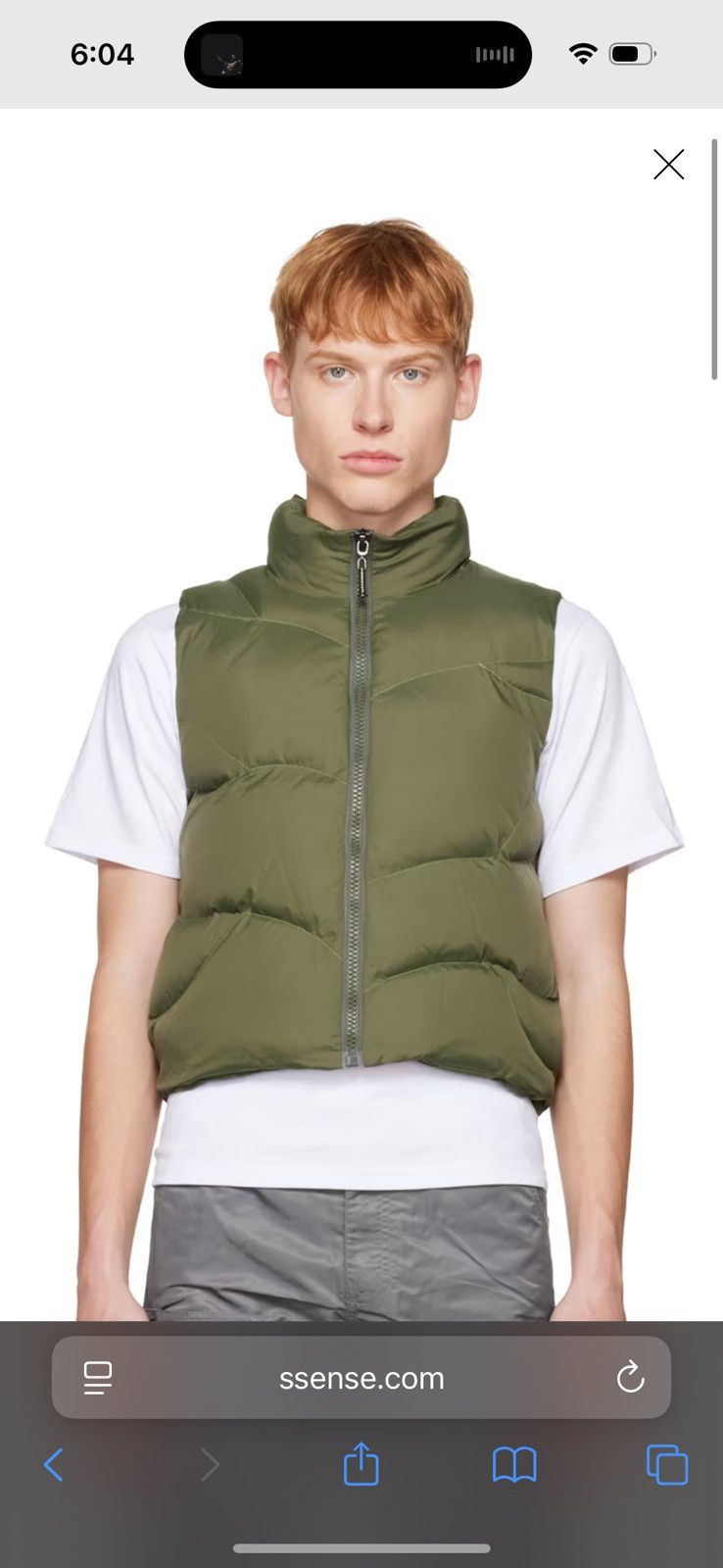 TOMBOGO Leaf vest Size US XL / EU 56 / 4 - 5 Thumbnail