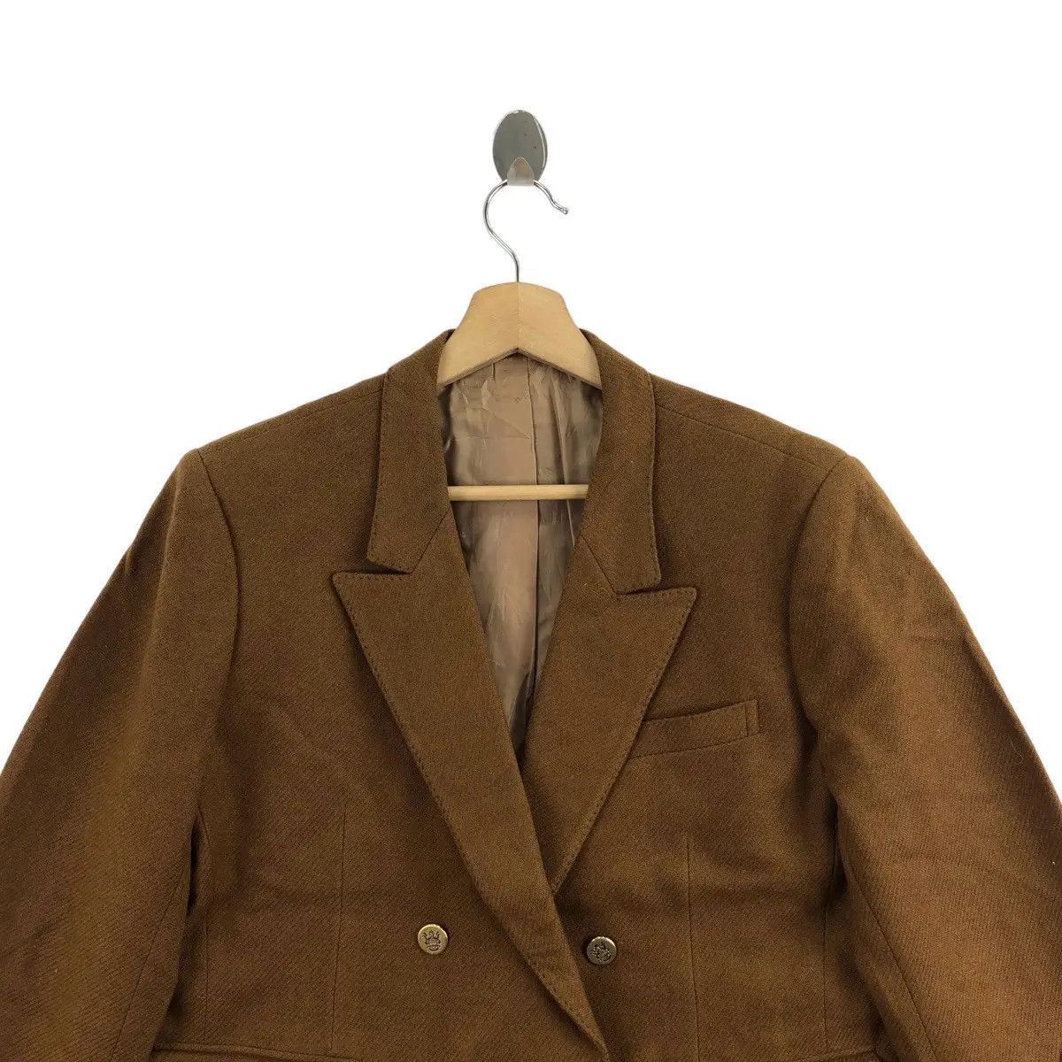 Aquascutum Vtg AQUASCUTUM LONDON 1851 Peacoat 2 Button Blazer Sport Size S / US 4 / IT 40 - 2 Thumbnail
