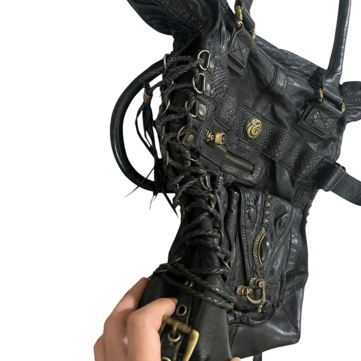 KMRii Kmrii 2006 snakeskin leather bag Size ONE SIZE - 7 Thumbnail