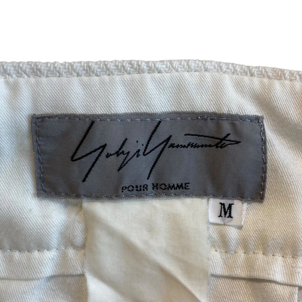 Yohji Yamamoto Yohji Yamamoto pour homme/white Shorts Size US 44 / EU 60 - 5 Thumbnail