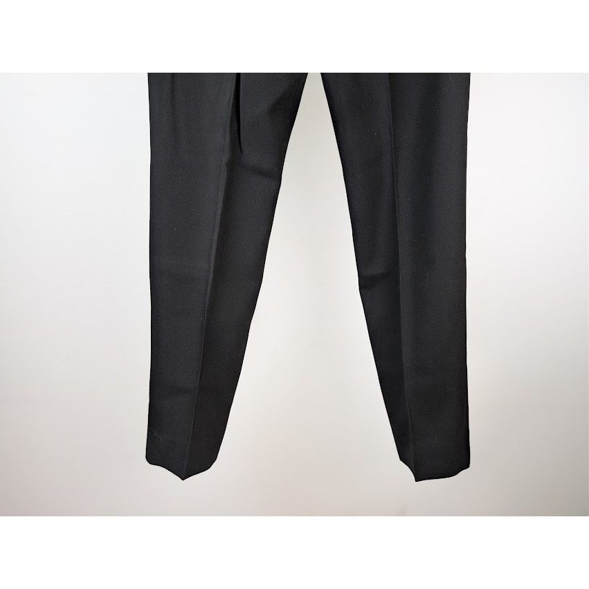 Burberry o1rshd1 Straight-Fit Tapered Tailored Trousers Pant in Black Size US 30 / EU 46 - 12 Thumbnail