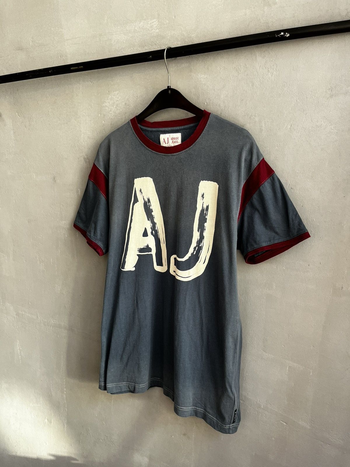 Armani × Giorgio Armani × Vintage Armani Jeans t shirt vintage Size US XL / EU 56 / 4 - 1 Thumbnail