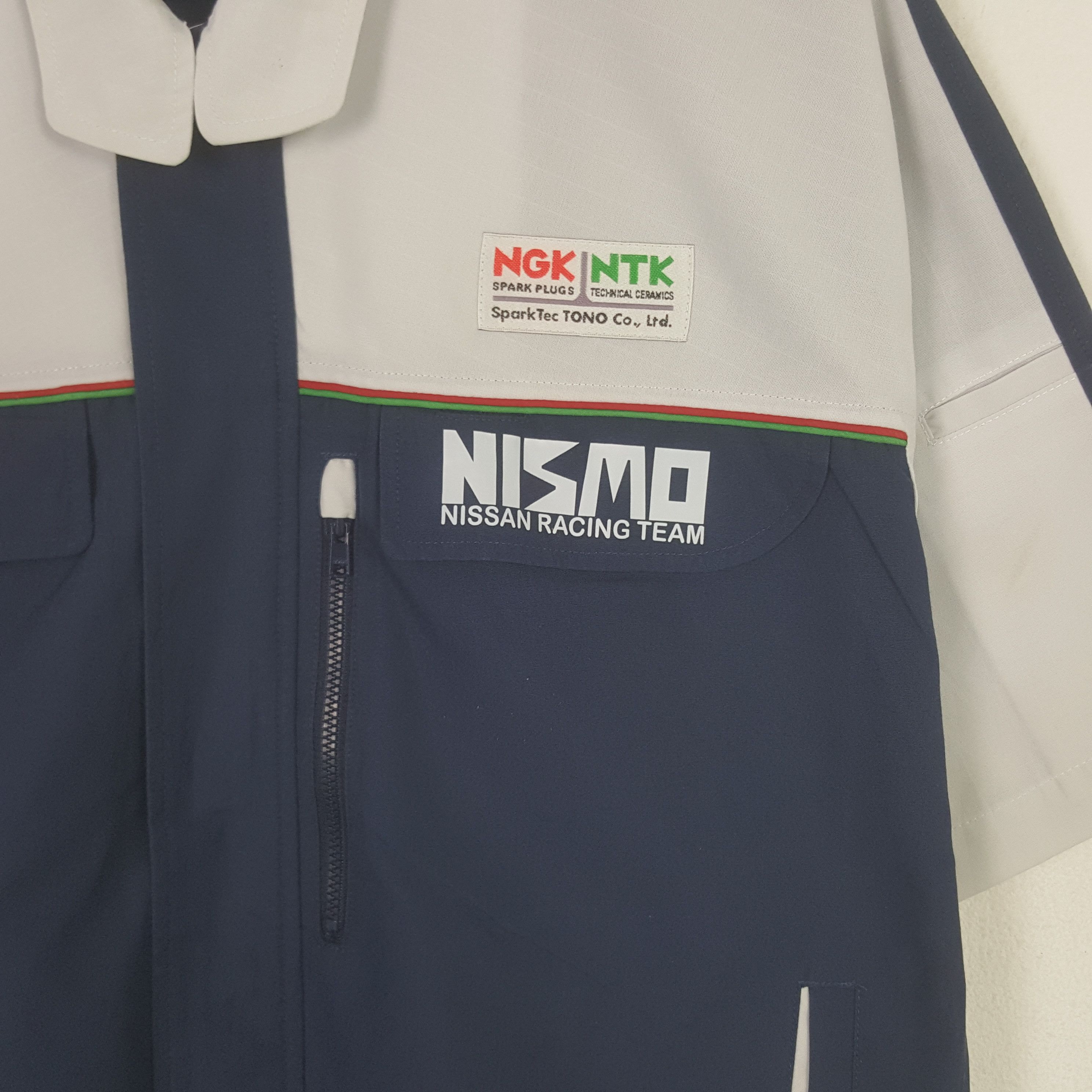 Japanese Brand Vintage Nissan Racing Team Custom Worker Uniform Jacket Size US L / EU 52-54 / 3 - 4 Thumbnail