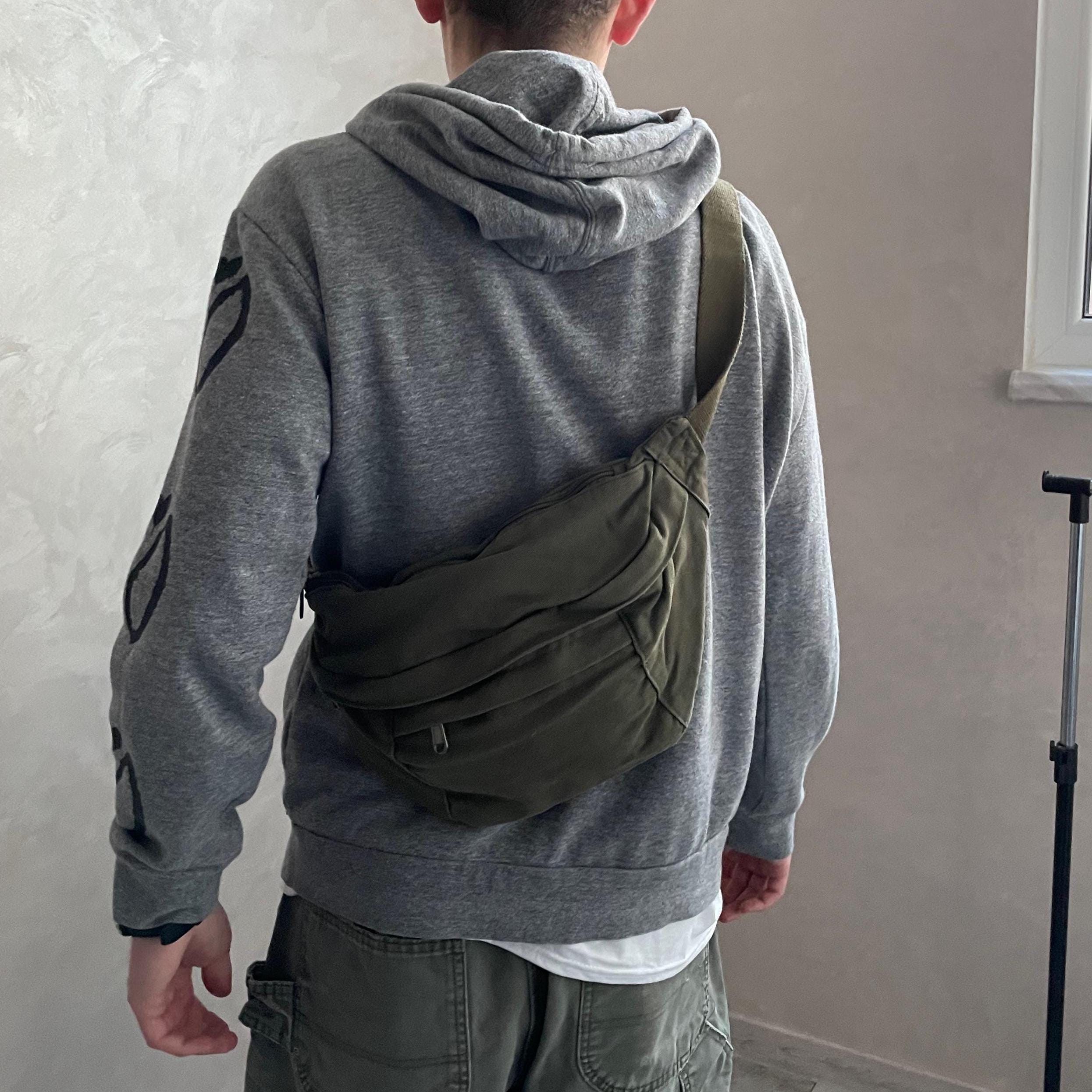 Other Canvas Sling Bag Hip y2k alt Waist Fanny Pack Bum Bag Size ONE SIZE - 1 Thumbnail