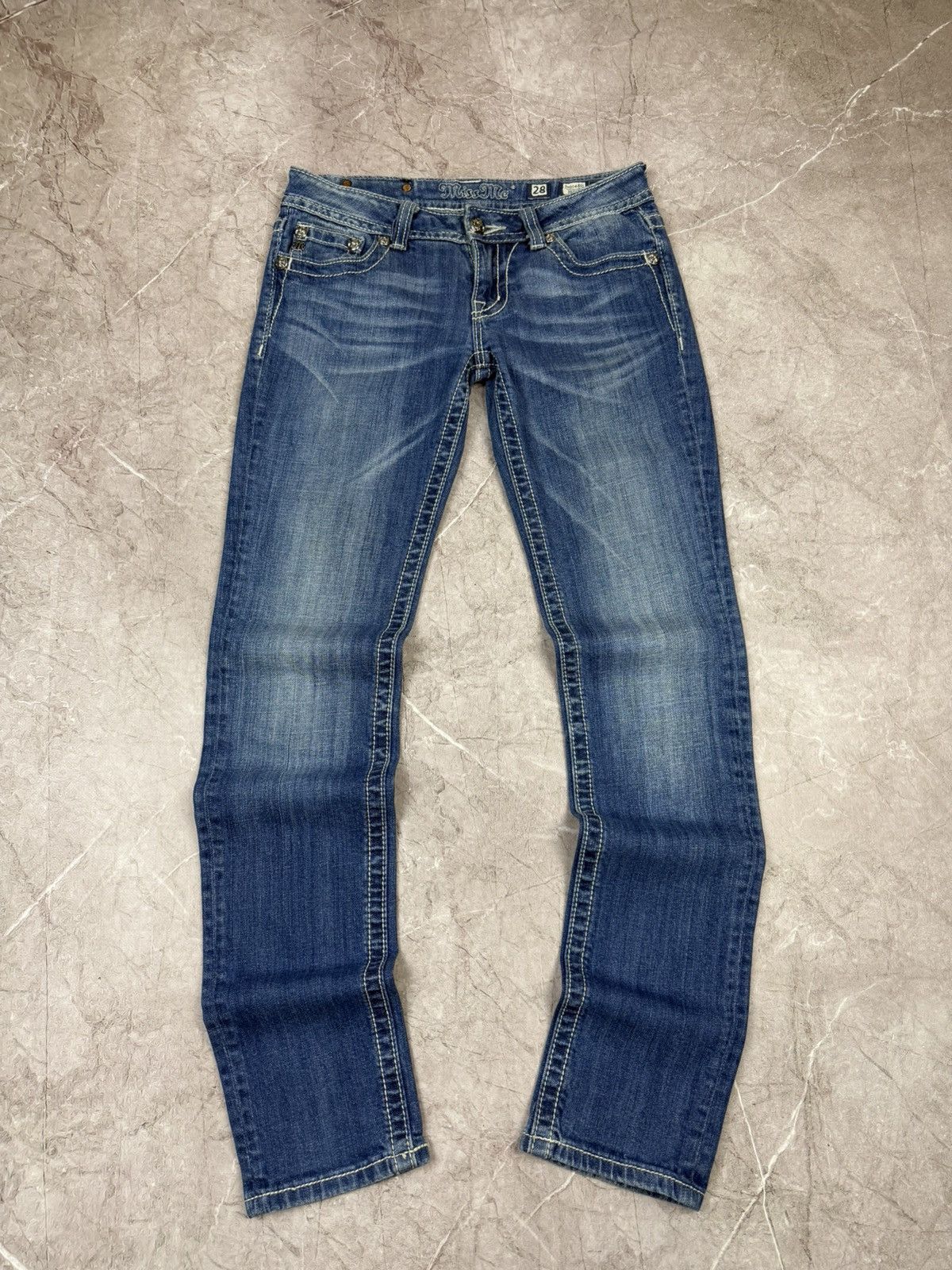 Miss Me Miss Me Skinny Jeans Y2k Japanese Size 28 Size 28" / US 6 / IT 42 - 4 Thumbnail
