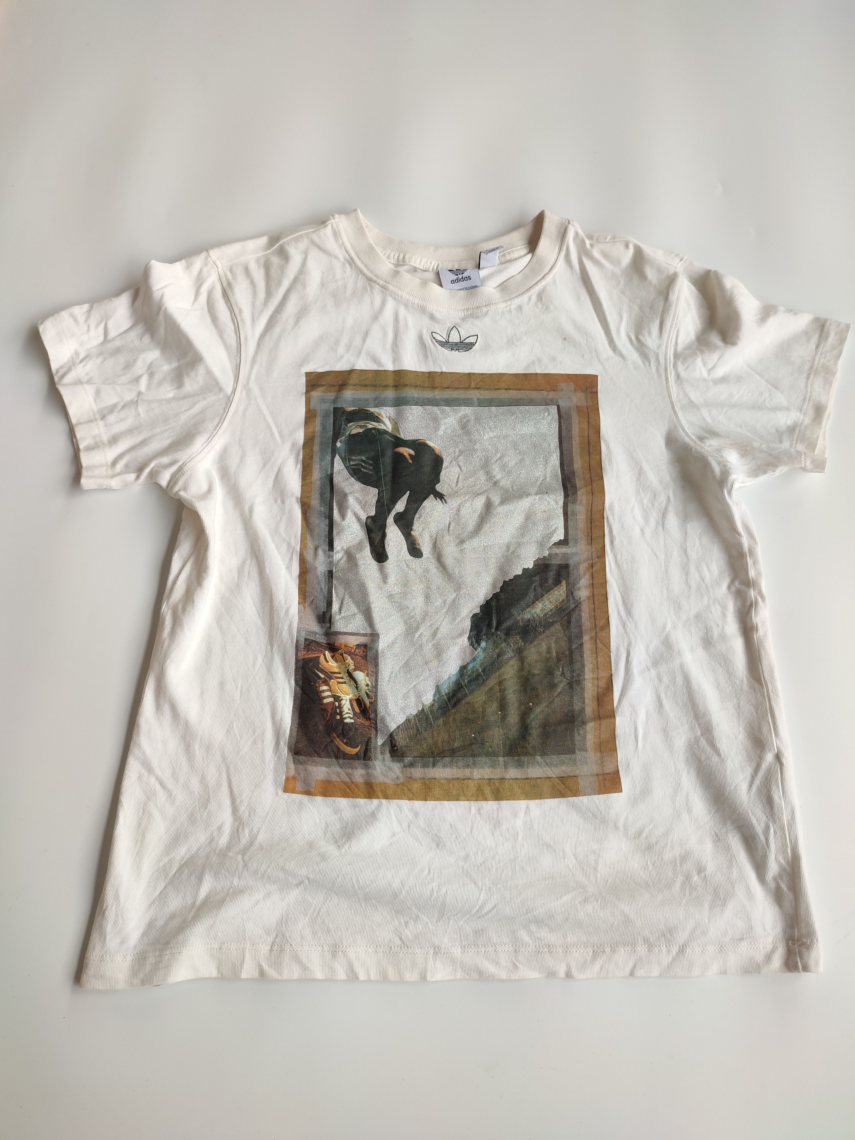 Adidas ADIDAS VTG 90's TSHIRT Size US S / EU 44-46 / 1 - 1 Thumbnail