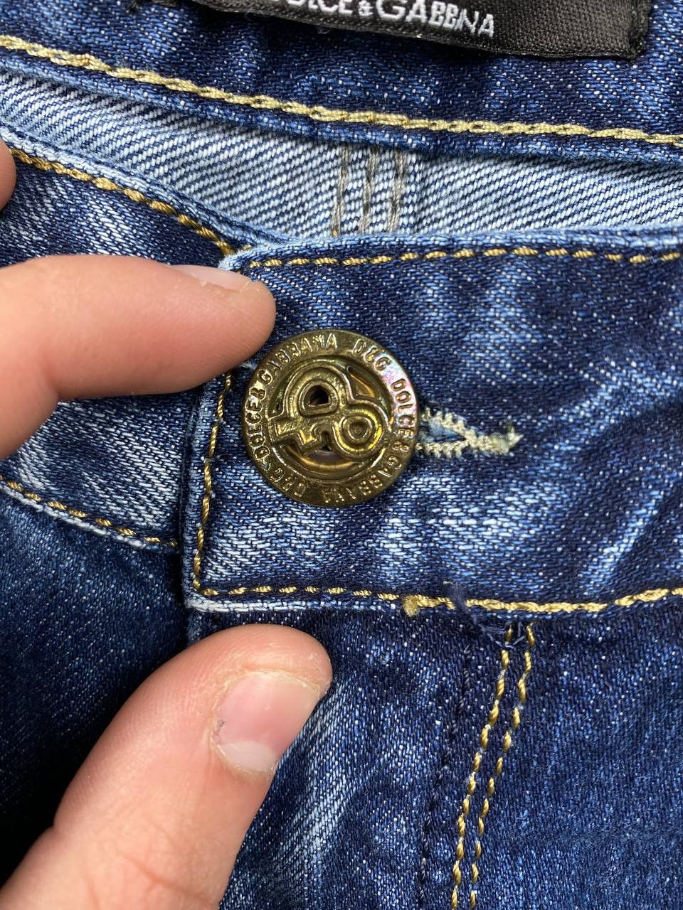 Dolce & Gabbana Vintage Dolce Gabbana Denim Jeans Size US 34 / EU 50 - 9 Thumbnail