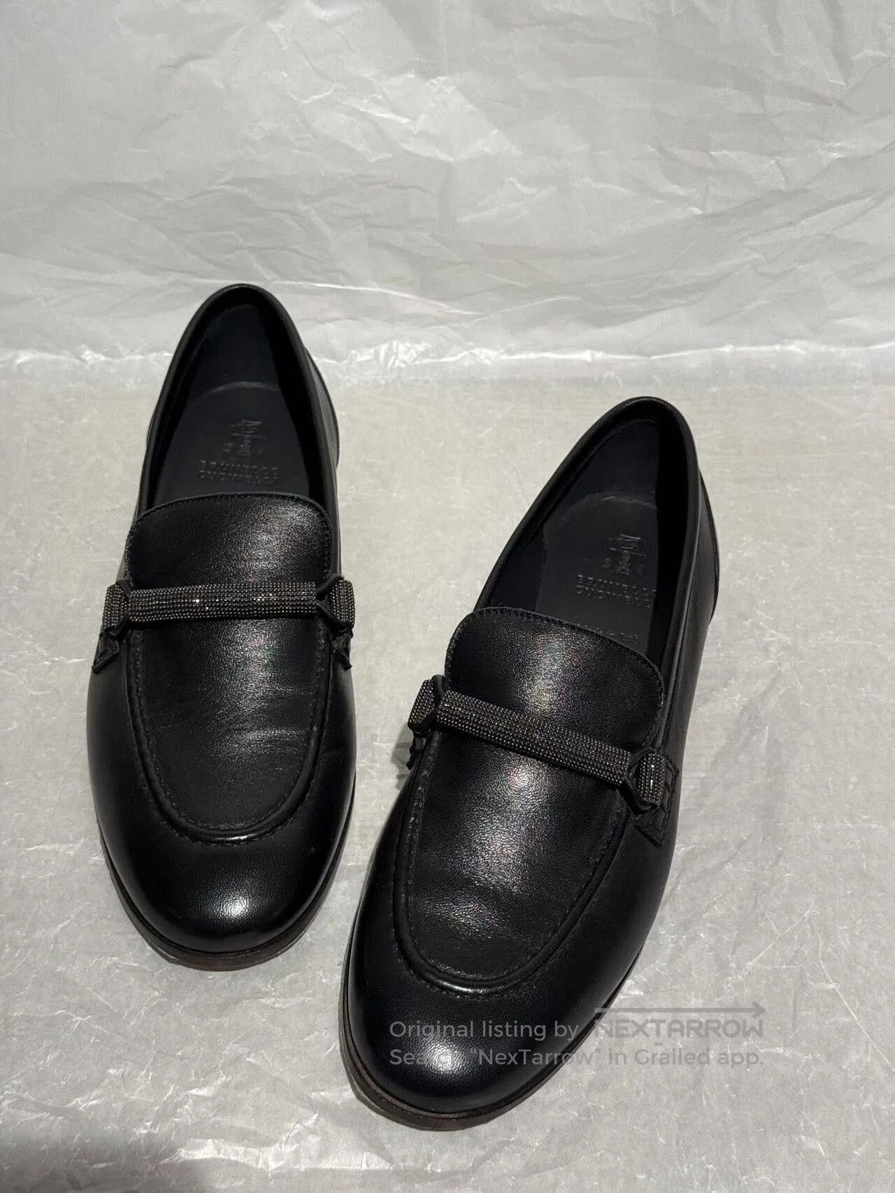 Brunello Cucinelli Brunello Cucinelli Black Loafers for Women. Size US 4 / IT 34 - 2 Thumbnail