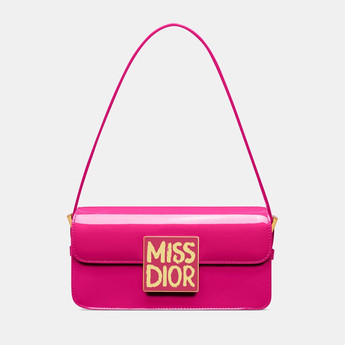Dior o1bcso1str0226 Size:OS/Miss Dior Flap Bag in Pink Size ONE SIZE - 2 Thumbnail