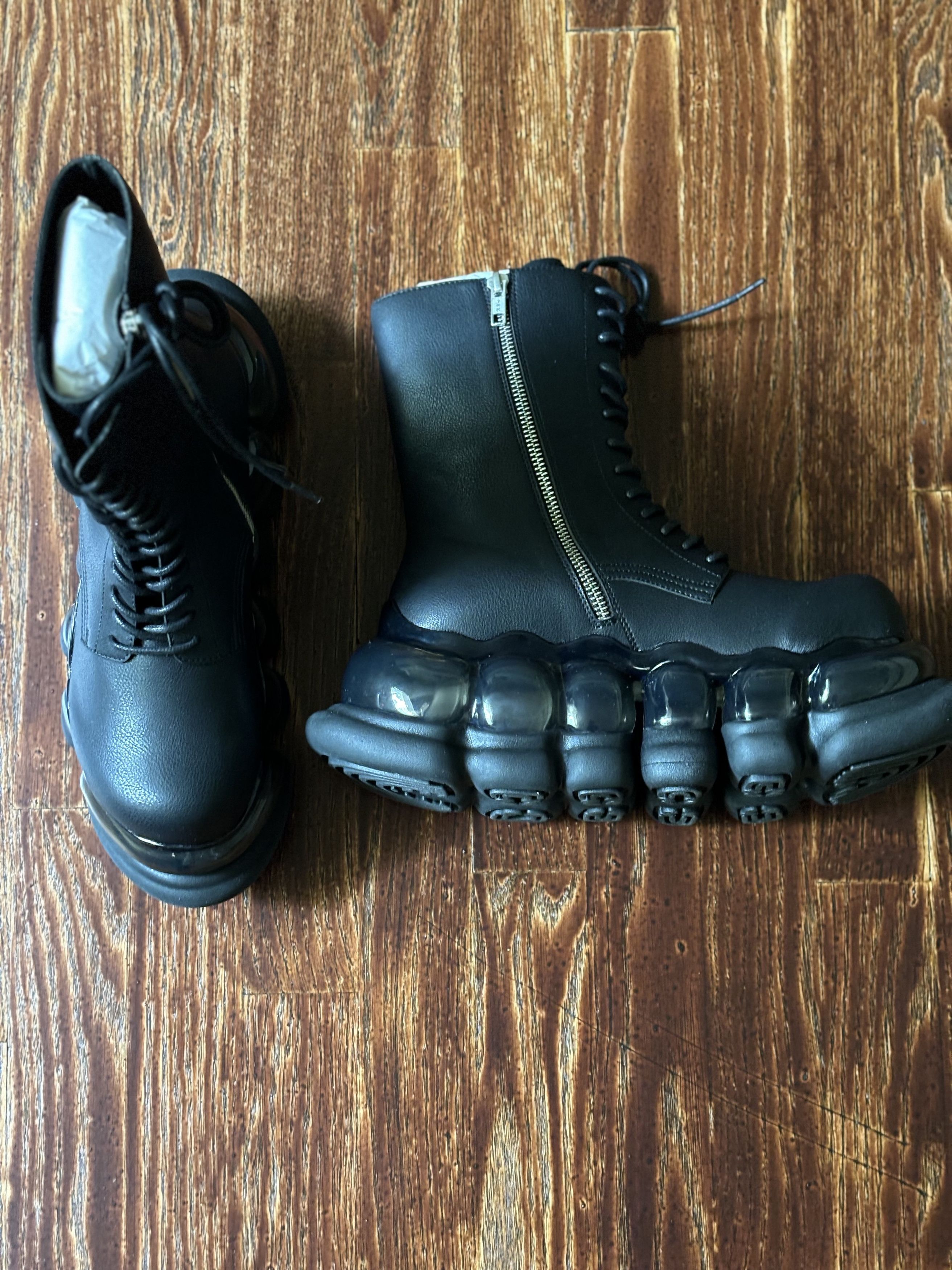 Japanese Brand MIKIO SAKABE “Jewelry” Ark Boots Black - 37 Size US 7 / IT 37 - 3 Thumbnail