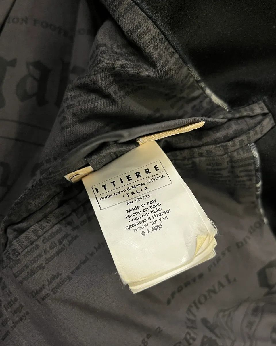 John Galliano AW2010 John Galliano Black Gazette Lining Blazer Jacket Size 42R - 10 Thumbnail