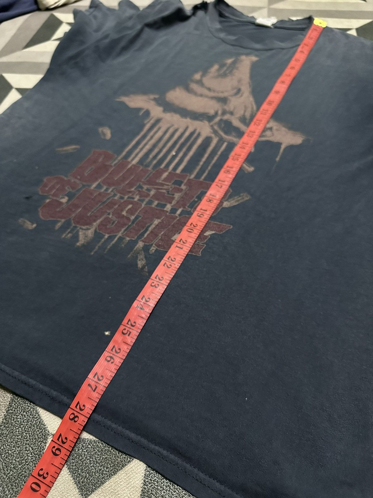 Other Vintage Thrased Bullets of justice tshirt movie Size US M / EU 48-50 / 2 - 9 Thumbnail