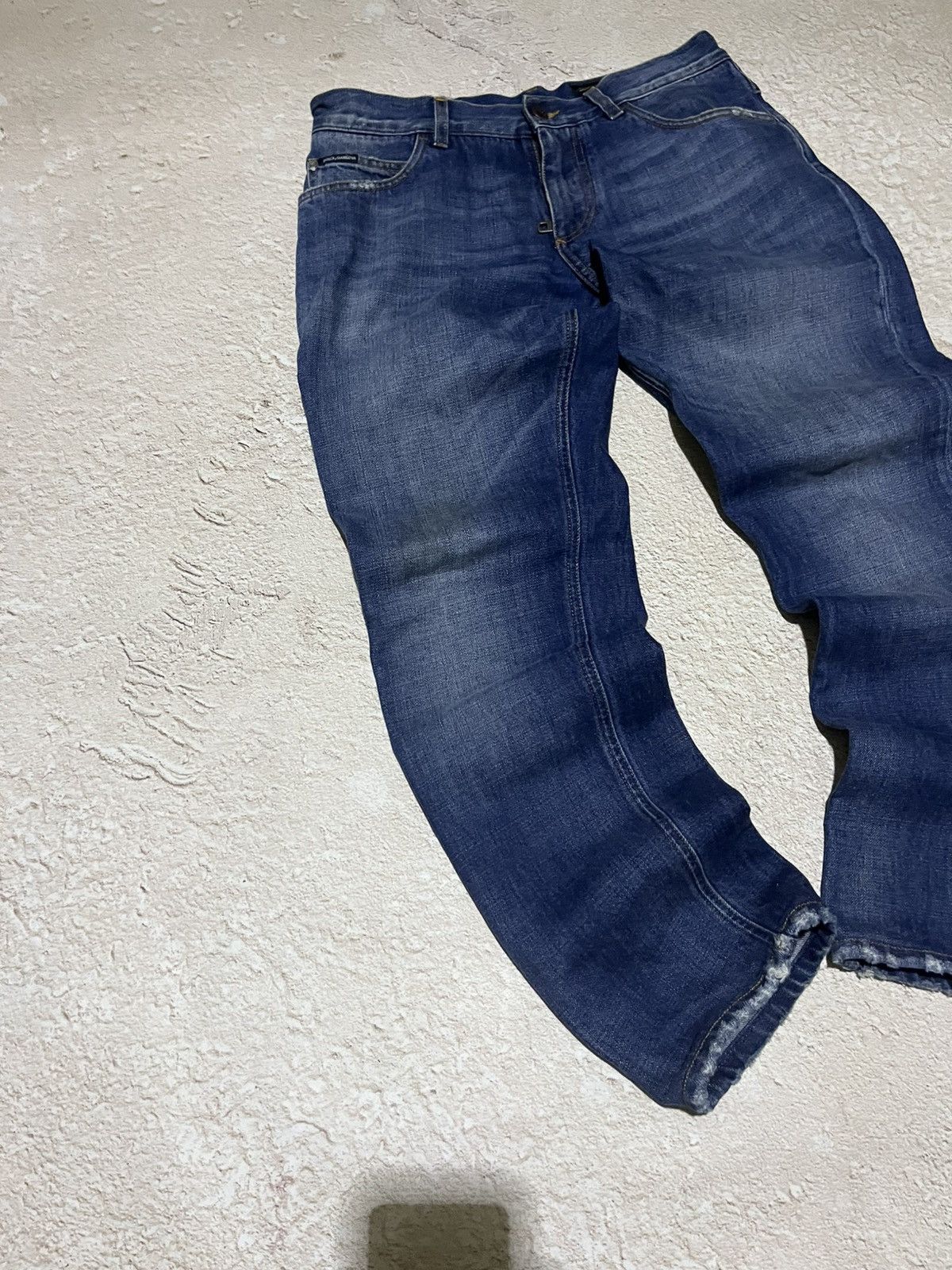 Dolce & Gabbana Dolce & Gabbana Classic Blue Denim Jeans Y2K Size US 32 / EU 48 - 14 Thumbnail