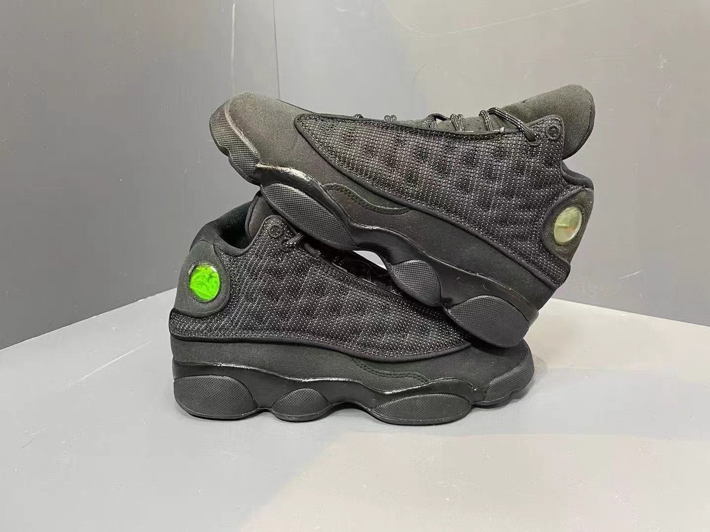 Jordan Brand Air Jordan 13 Retro "Black Cat" Basketball Shoes K15 Size US 7.5 / IT 37.5 - 4 Thumbnail