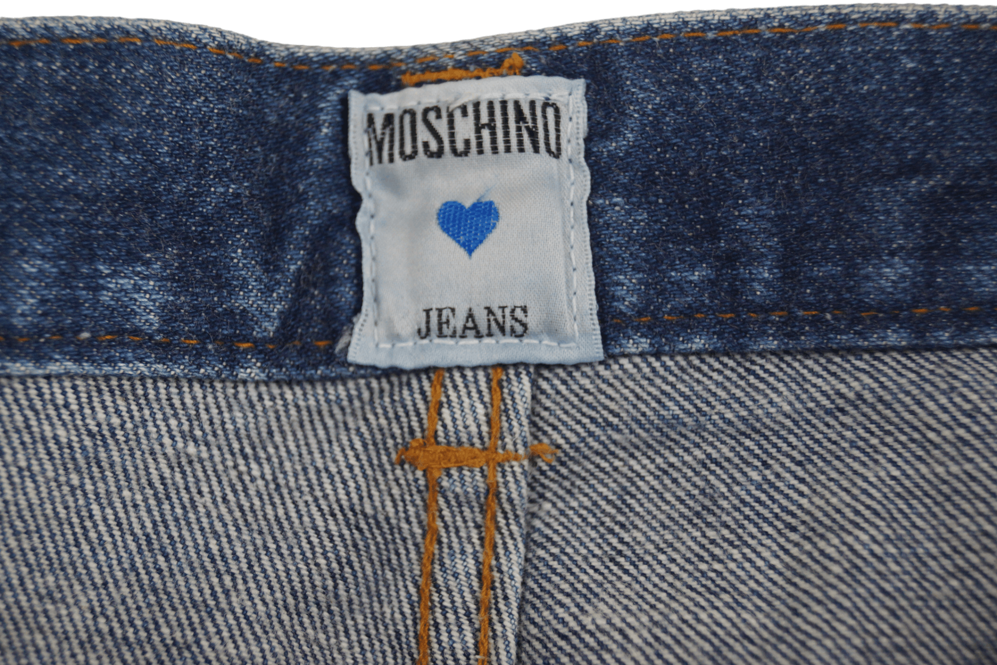Moschino × Vintage Rare Denim Pants Moschino Jeans Nice Design Size US 26 / EU 42 - 5 Thumbnail