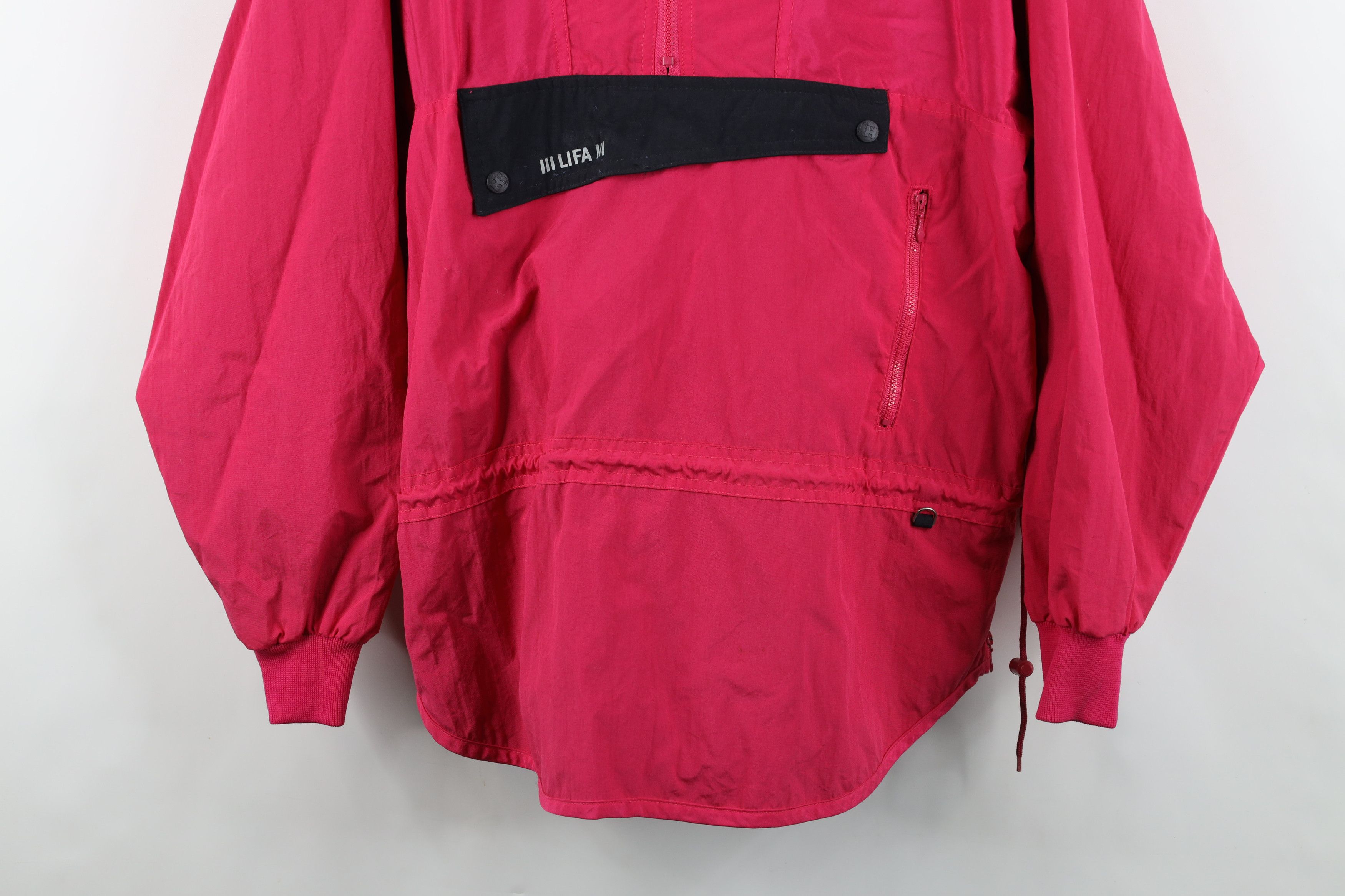 Helly Hansen Vintage 90s Helly Hansen LIFA Half Zip Pullover Jacket Pink Size L / US 10 / IT 46 - 3 Thumbnail